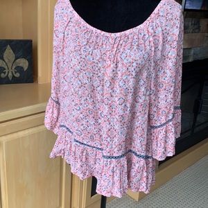 Off the shoulder spring top